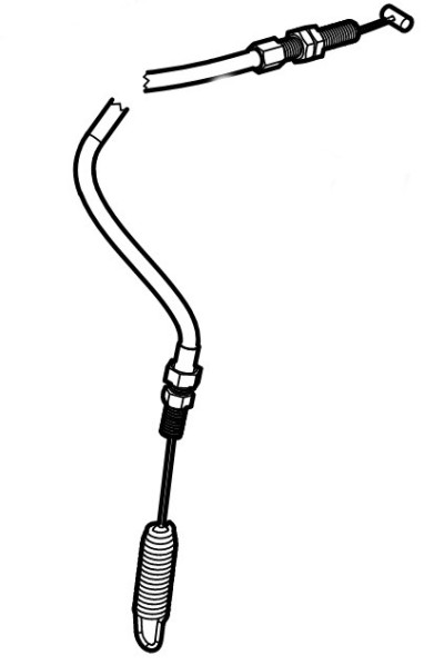 Тяга вимикання зчеплення STIHL 62517109900 Тяга вимикання зчеплення STIHL 62517109900