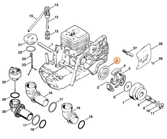Шайба STIHL 11081628901