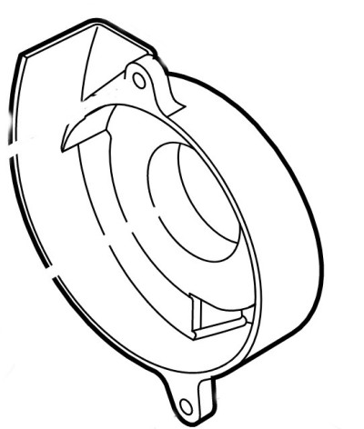 Впускний канал STIHL VB047611200 Впускний канал STIHL VB047611200