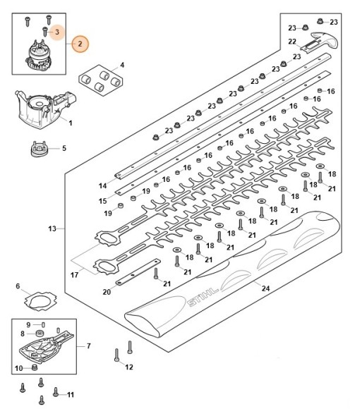 Електродвигун STIHL HA066000201