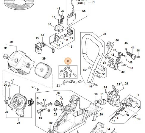 Комплект - Шланги STIHL 11470072000