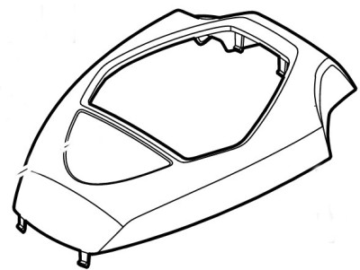 Кришка верхньої частини корпуса STIHL 00000820419 Кришка верхньої частини корпуса STIHL 00000820419