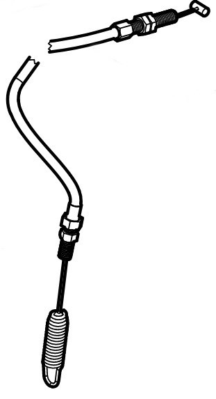 Тяга вимкнення зчеплення STIHL 62517109905 Тяга вимкнення зчеплення STIHL 62517109905