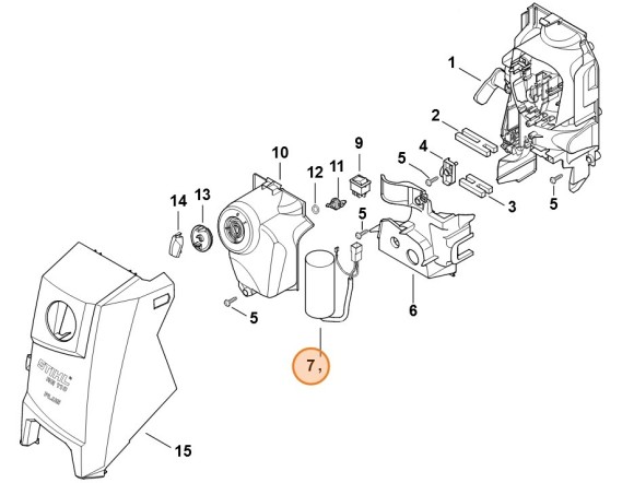 Конденсатор STIHL 49506051007
