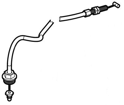 Трос зчеплення (регулятор ведучої ручки) STIHL 62517109901 Трос зчеплення (регулятор ведучої ручки) STIHL 62517109901