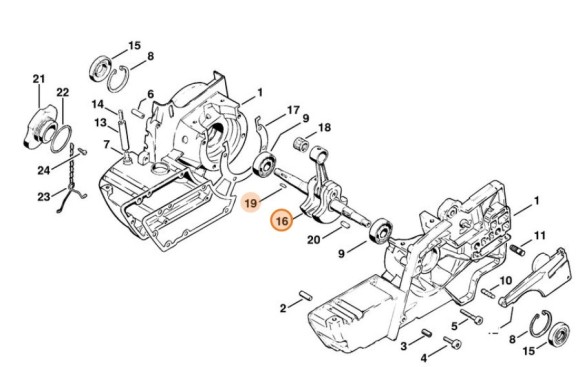 Коленвал (11080300403)