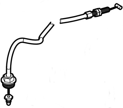 Трос зчеплення (регулятор ведучої ручки) STIHL 62517109906 Трос зчеплення (регулятор ведучої ручки) STIHL 62517109906