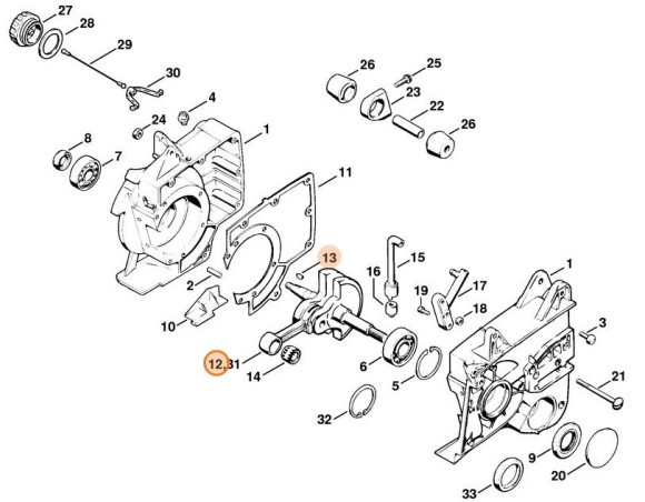 Коленвал (11110300402)