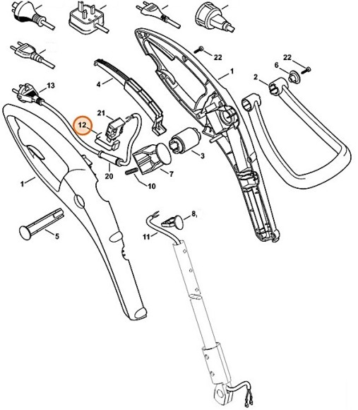Конденсатор 0,1 STIHL 64216051000