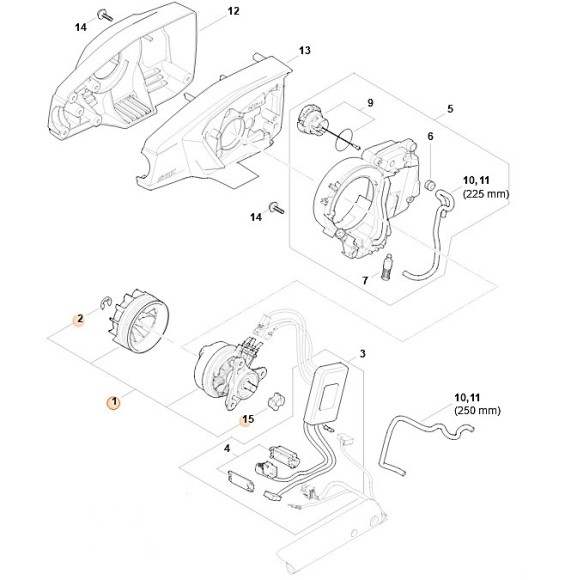 Електродвигун STIHL LA036000202