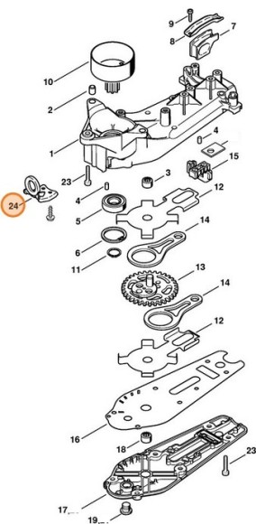 Упорний буфер STIHL 42377909700