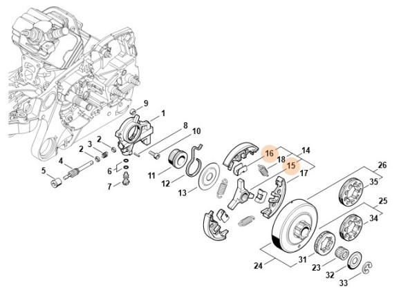 Сцепление (11381602010)