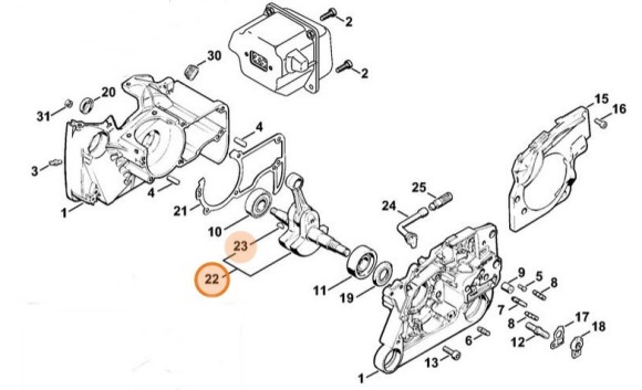 Коленвал (11220300407)