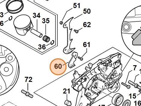 Уловлювач ланцюга STIHL 11476567700