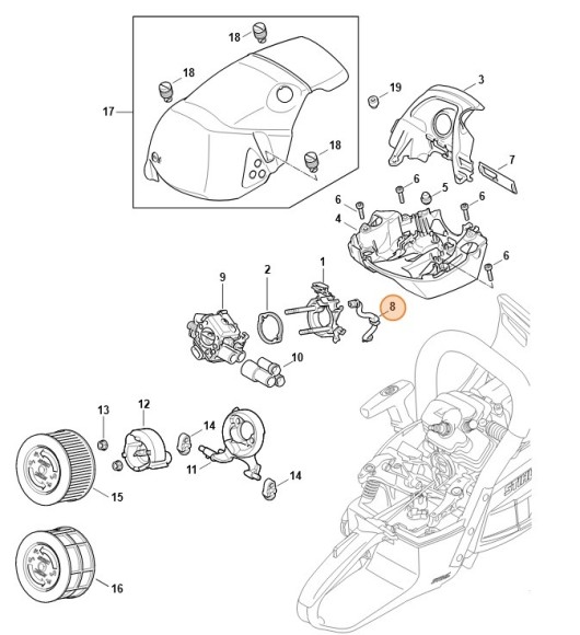 Шланг STIHL 11421418600