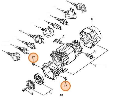 Буфер STIHL 49516024301