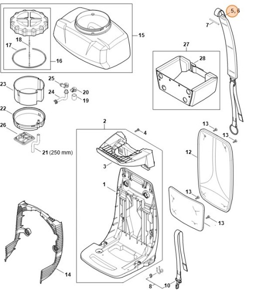 Ремень для транспортировки (42447109006)