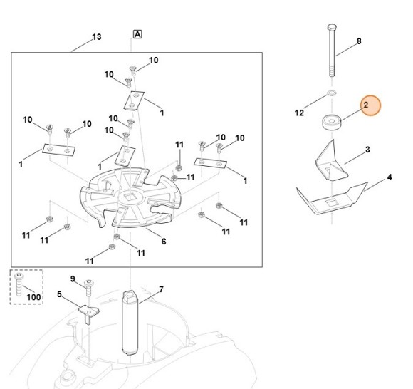Зажимна шайба STIHL 60117026700