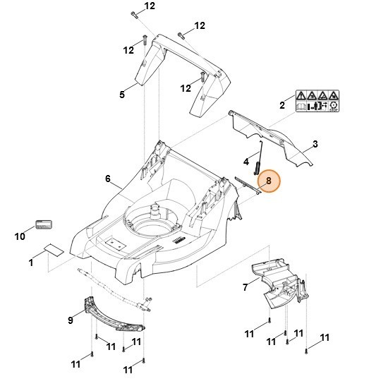 Кришка STIHL 63387060730