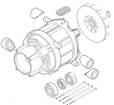 Електродвигун STIHL 49506000206