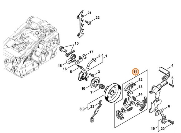 Сцепление (11461602000)