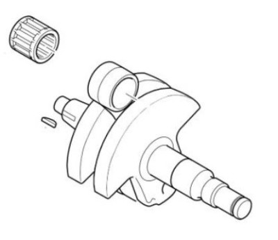 Коленвал (11240300406)