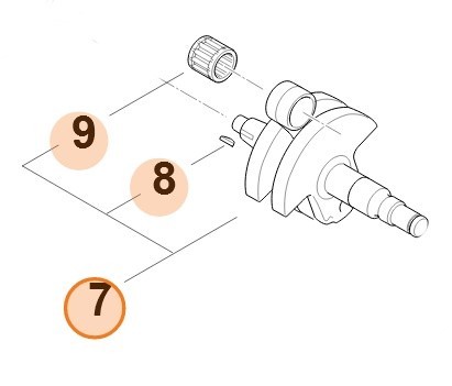 Коленвал (11240300406)