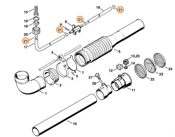 Ремень зажимной 14-15/8 (97710210780)