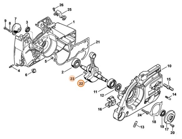 Коленвал (11280300402)