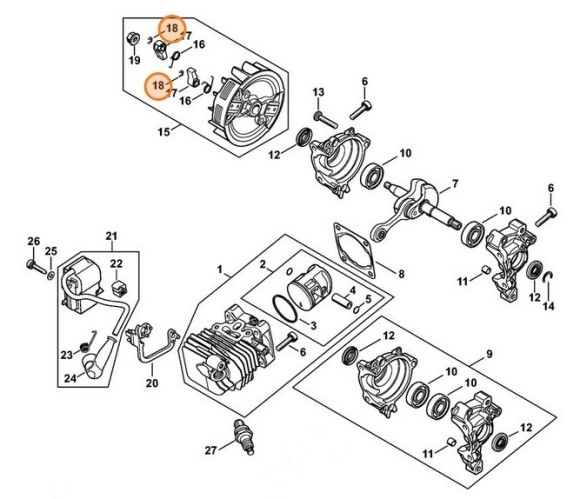 Стопорна шайба 3.2 STIHL 94606240320 Стопорна шайба 3.2 STIHL 94606240320