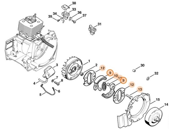 Сцепление (41161602001)