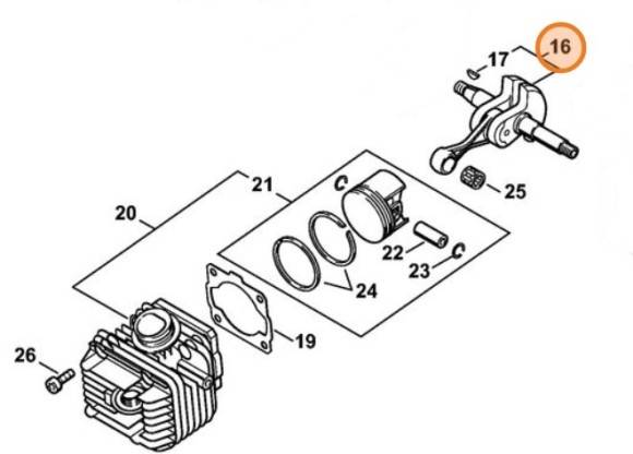 Коленвал (11290300400)