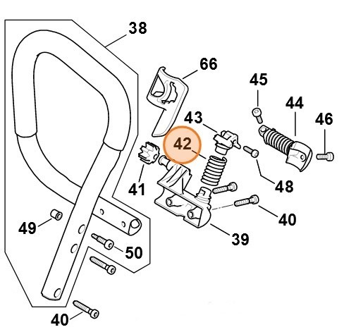 Пружина STIHL 11447913102