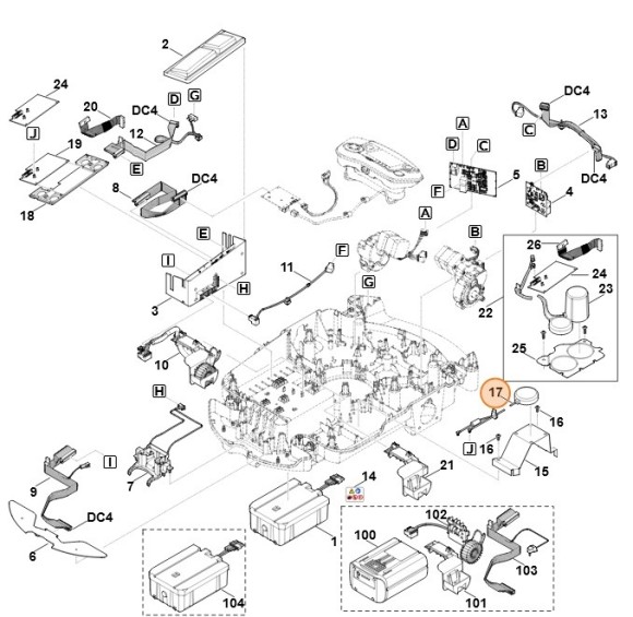 Антенна (GPS/GPRS) (63094008401)