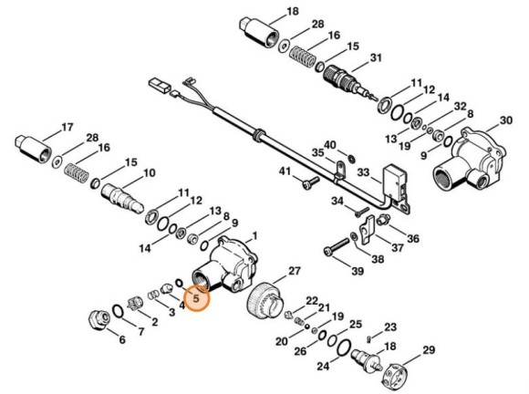 Кругле ущільнююче кільце STIHL 96459457458