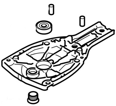 Кришка редуктора STIHL HA076405801