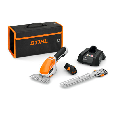 Акумуляторні ножиці STIHL HSA 26 SET, ніж для кущів 20см, ніж для трави 12см (HA030113506)
