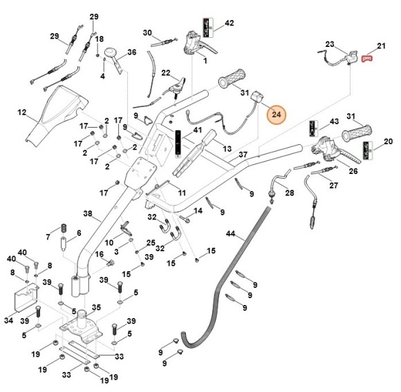 Вимикач STIHL 62514350300