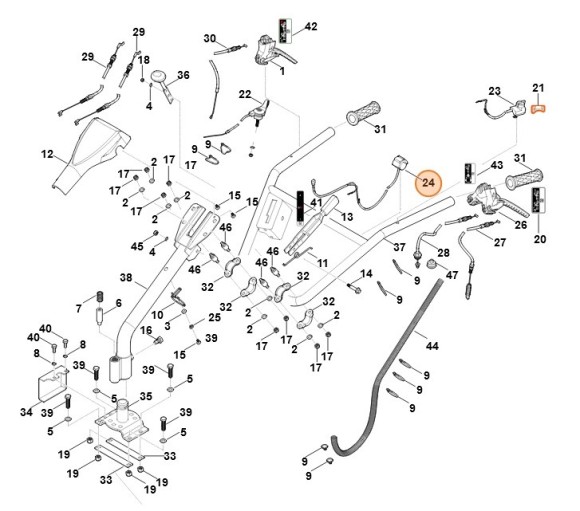 Вимикач STIHL 62514350301