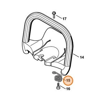 Пружина STIHL 42037080800
