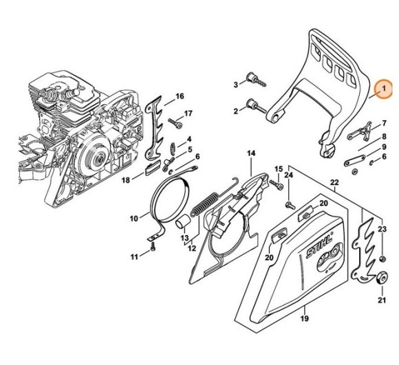 Защита для рук (11407929101)