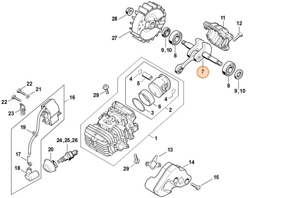 Коленвал (11370300403)