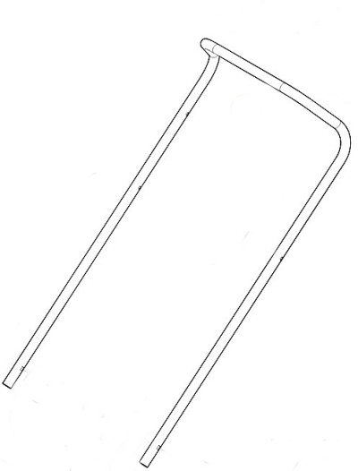 Верхня частина ведучої ручки STIHL 63717635001 Верхня частина ведучої ручки STIHL 63717635001