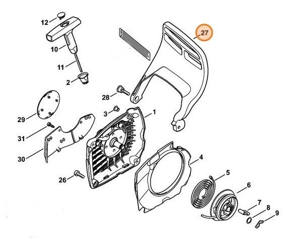 Защита для рук (11437929100)