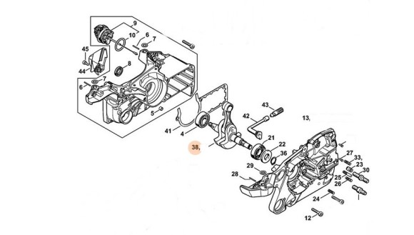 Коленвал (11400300408)