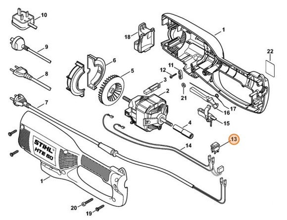 Перемикач STIHL 64404300500