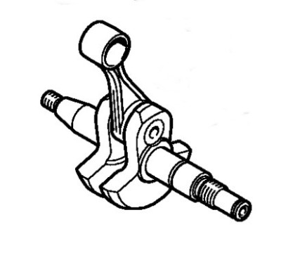 Коленвал (11410300401)