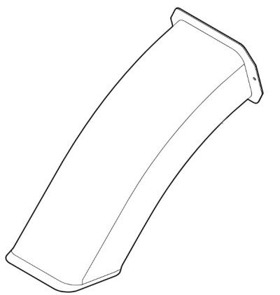 Верхня частина жолоба викиду STIHL 61707605100 Верхня частина жолоба викиду STIHL 61707605100