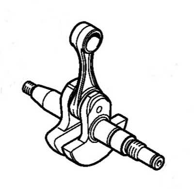 Коленвал (11410300407)