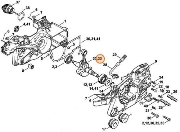 Коленвал (11410300407)